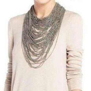 BCBGMaxAzria Multi-Strand Beaded Layered Necklace